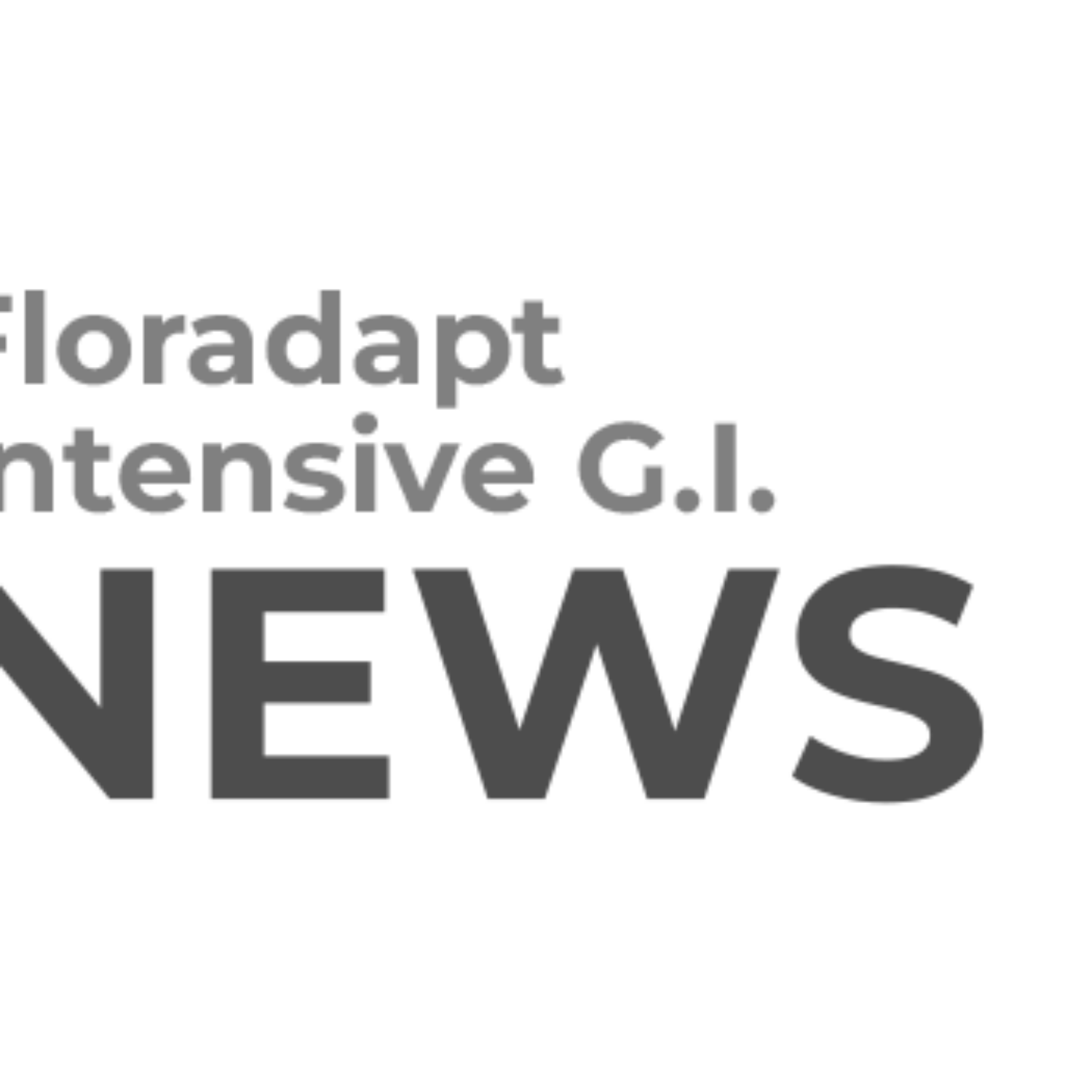 Intensive GI Probiotics News